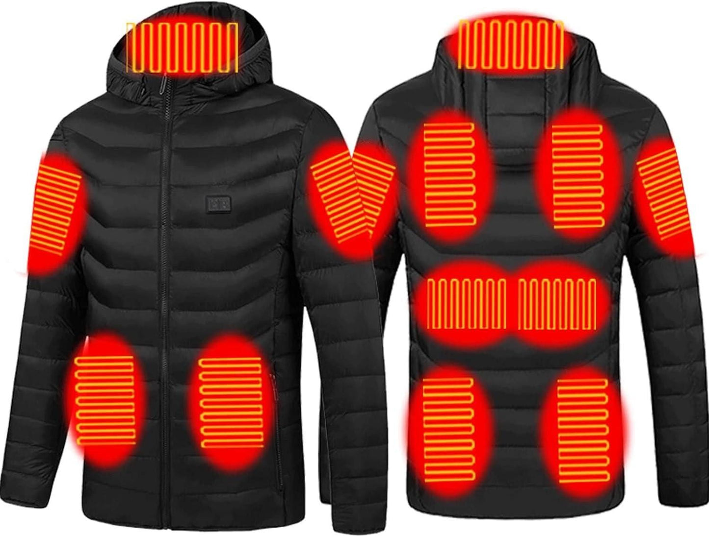 21 Areas Smart Switch USB Electric Heated Jacket Men's Women's