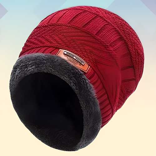 Woolen Unisex Beanie Cap For Winter