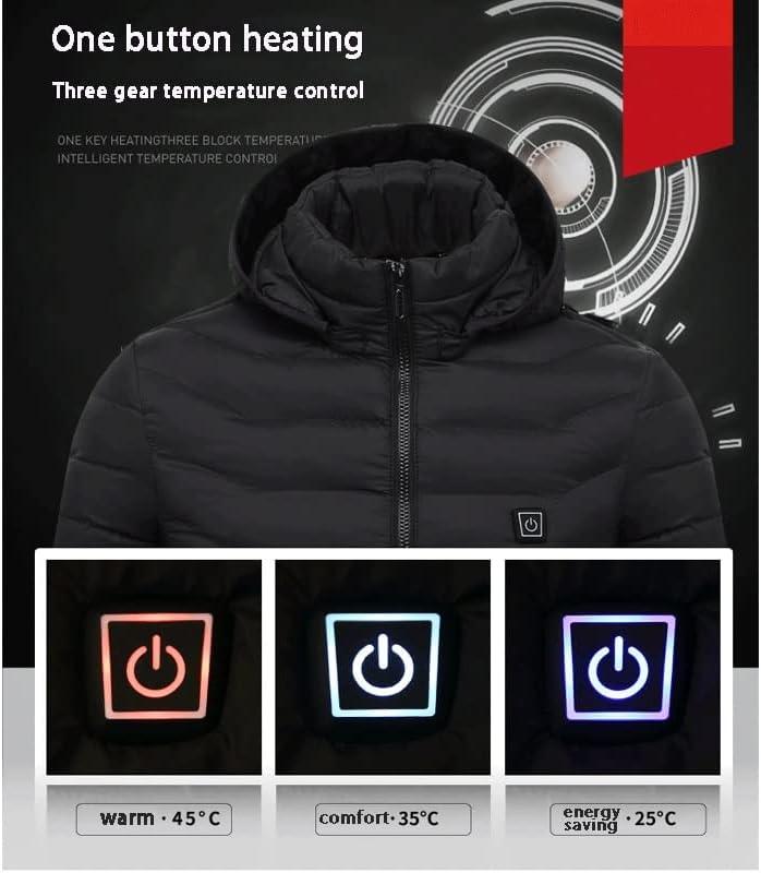 21 Areas Smart Switch USB Electric Heated Jacket Men's Women's